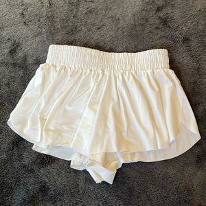 KatieJNYC Tween Farrah Shorts White size XL